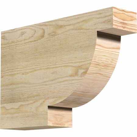 Ekena Millwork Alpine Rough Sawn Rafter Tail, Douglas Fir, 4"W x 12"H x 18"L RFT04X12X18ALP00RDF